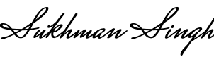 Sukhman Singh signature