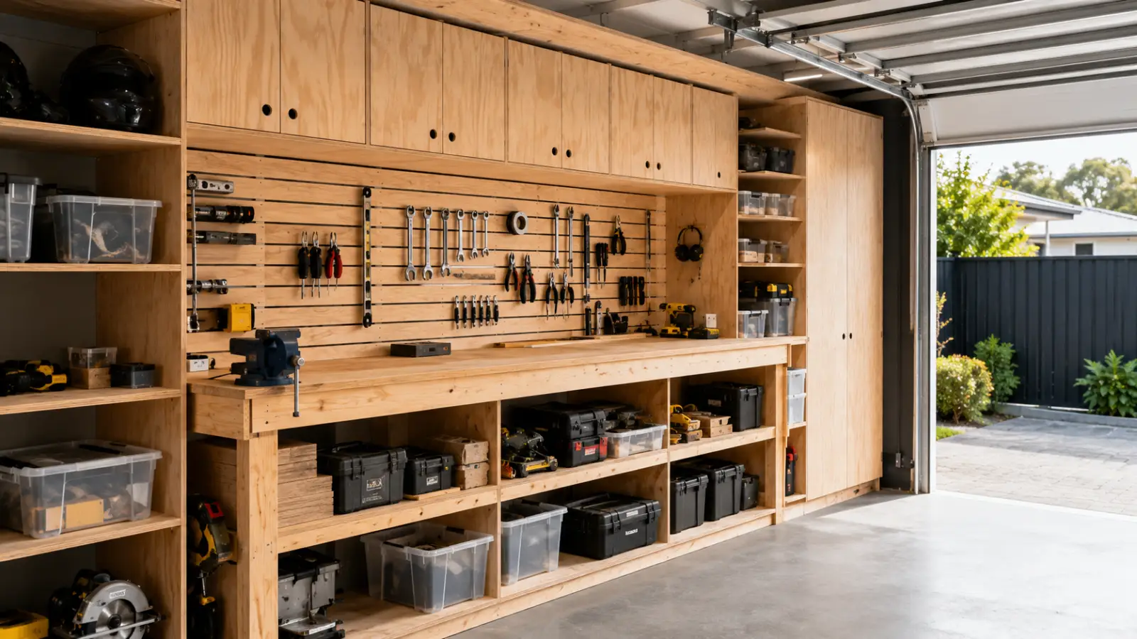 Garage Storage & Workshop Cabinetry Ideas