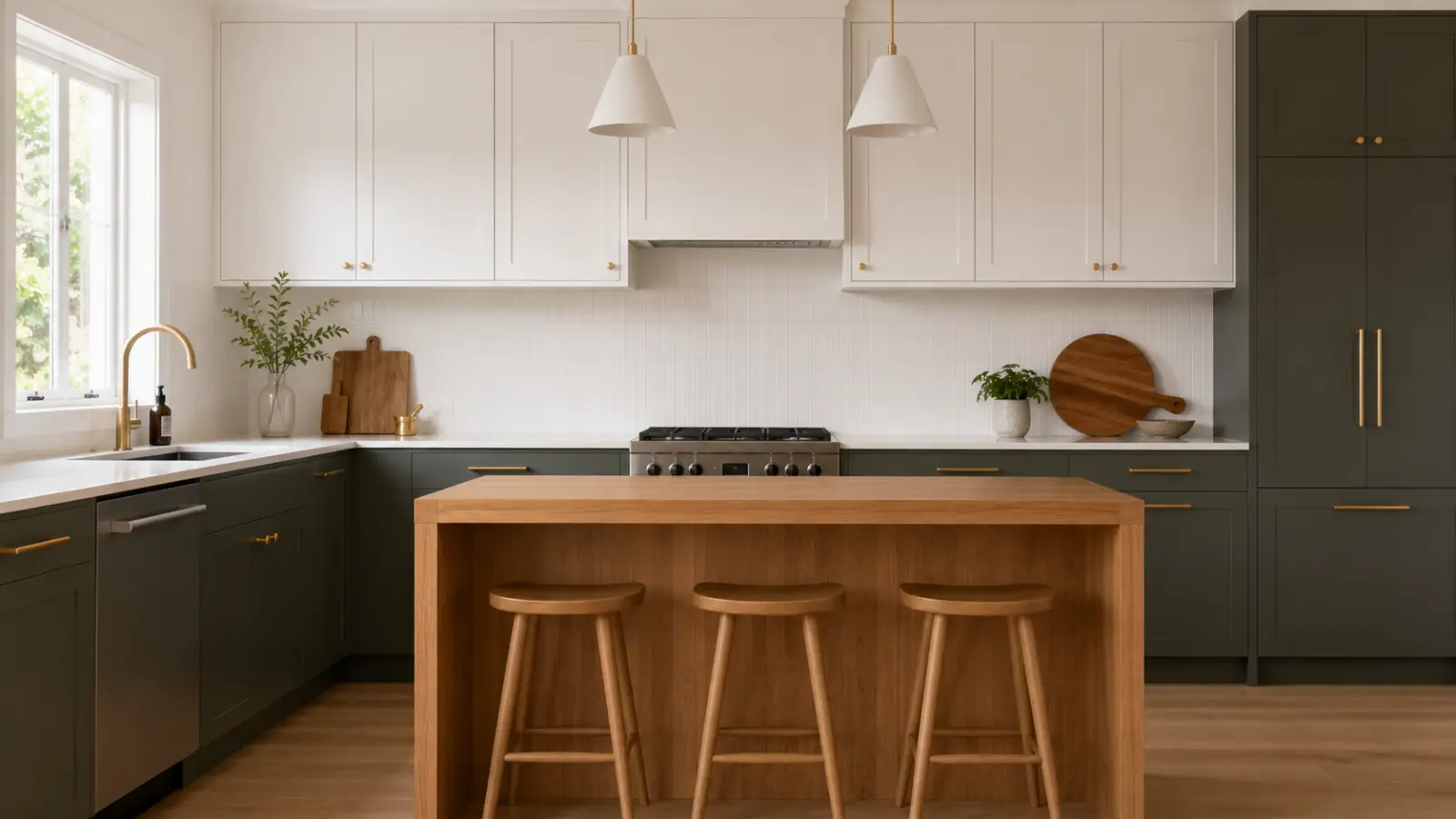 Two-Tone Kitchens: Getting the Balance Right