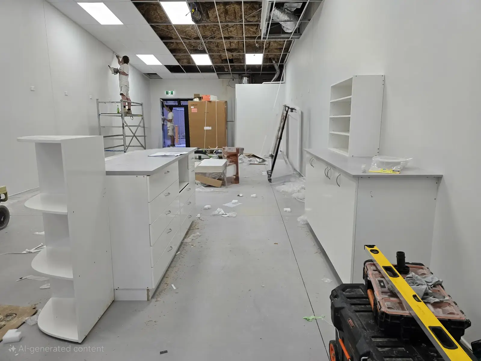 Commercial Fit-Out in Progress