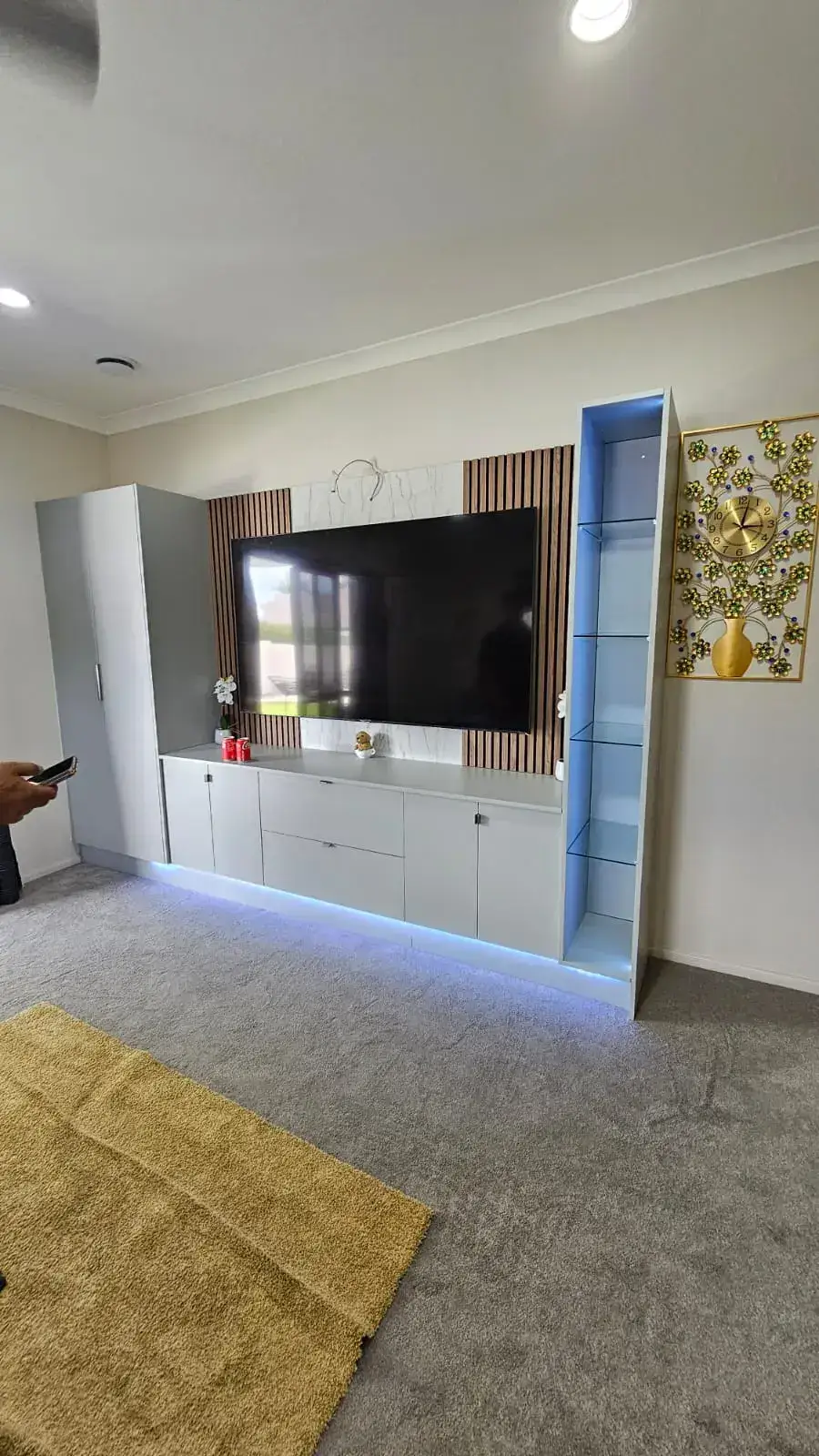 Entertainment Units project by Flow Joinery
