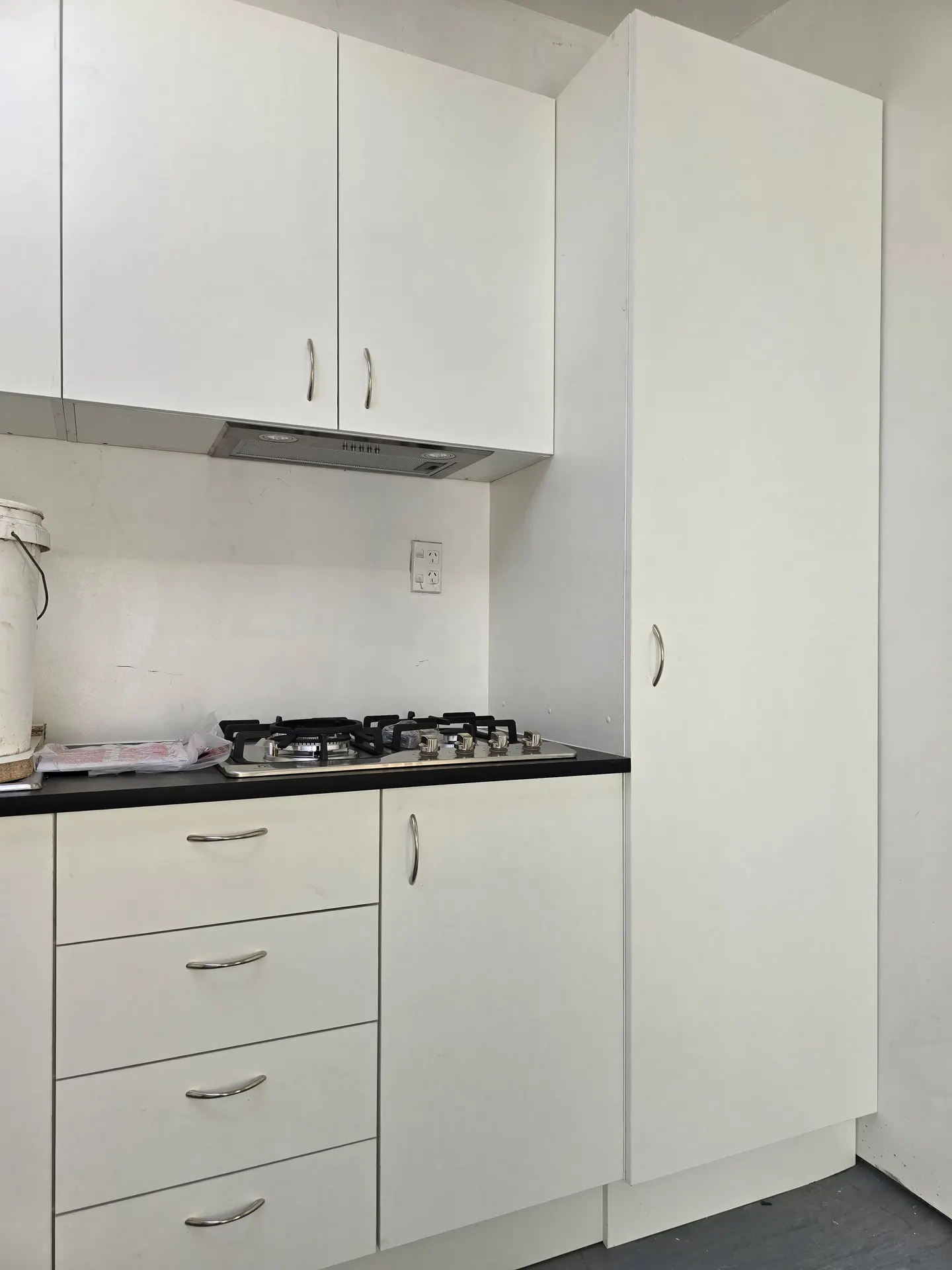 Oak Media Wall with Storage Buffet