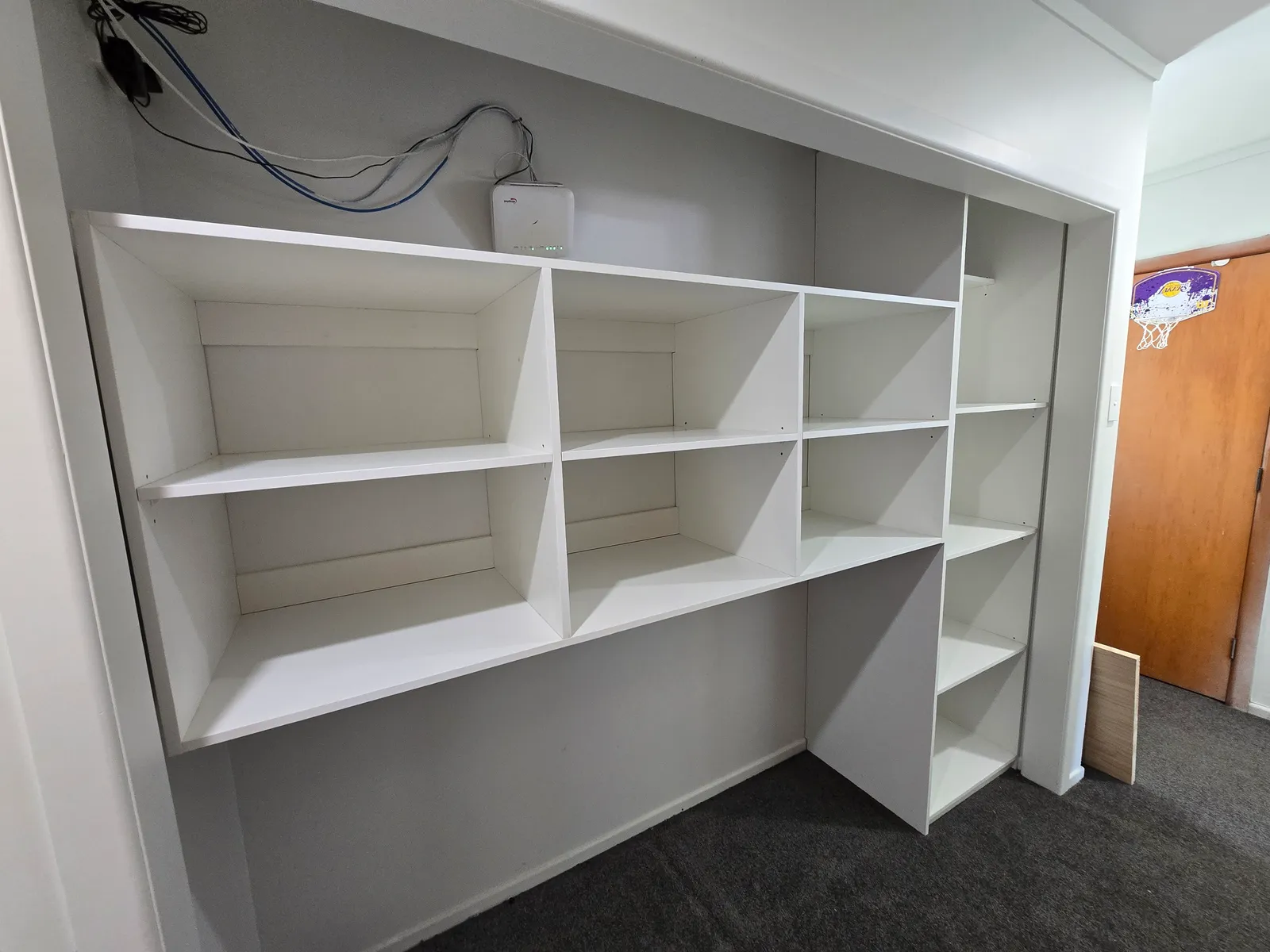 Built-In Display & Storage Shelving
