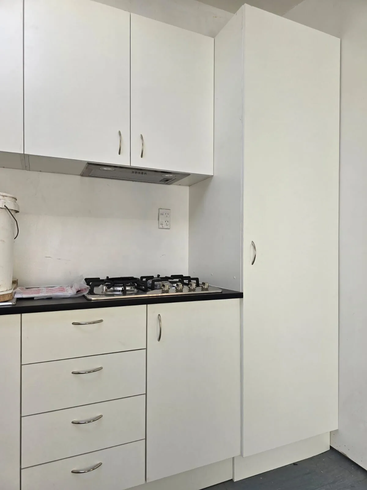 Bright Galley Kitchen