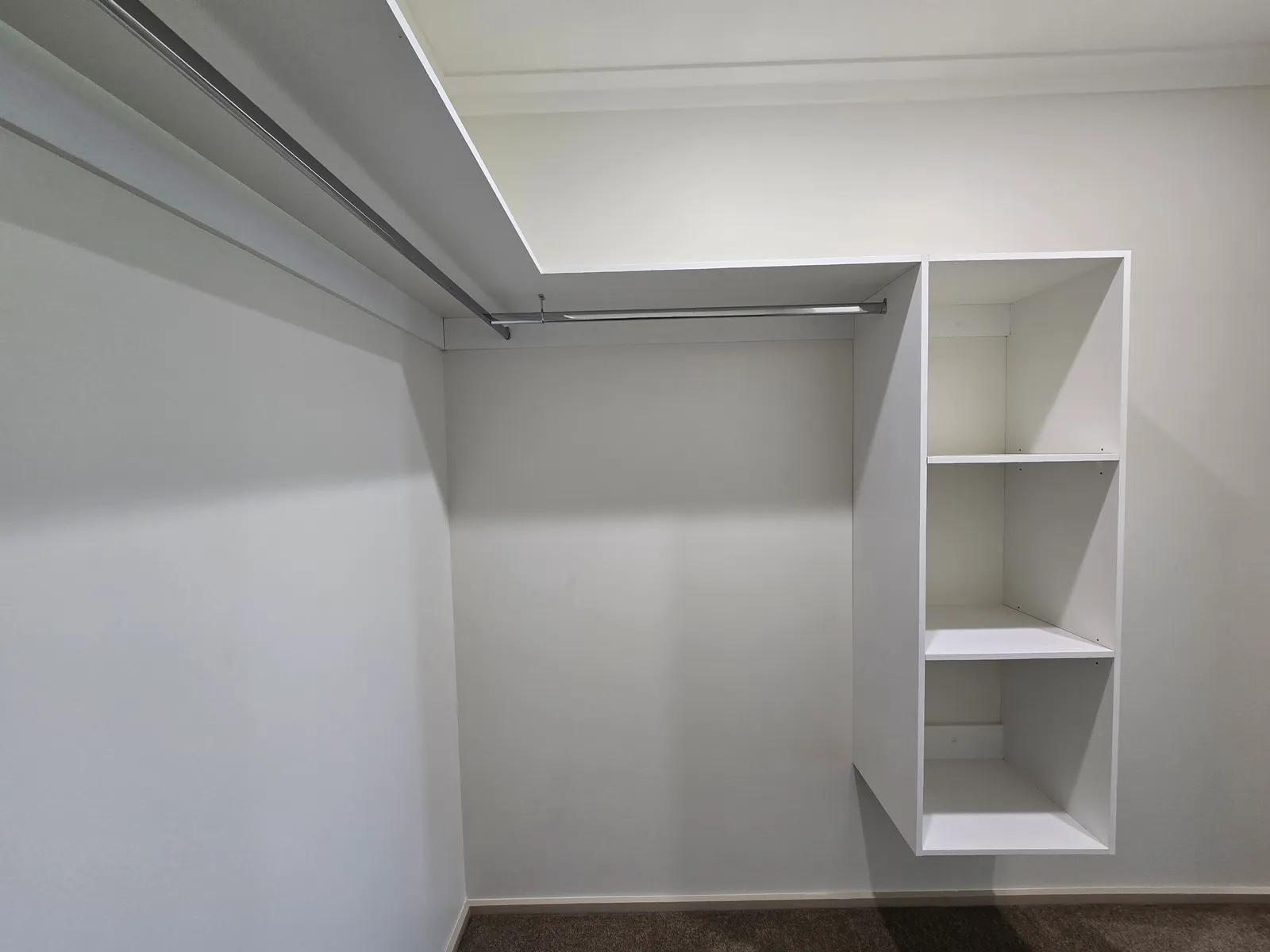 Walk-In Wardrobe with Shelving